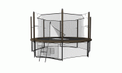 Батут UNIX line 12 ft Black&Brown (inside) Батут UNIX line 12 ft Black&Brown (inside)