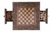 Шахматы резные в ларце "Имперские" Шахматы резные в ларце "Имперские"