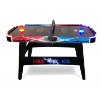 Игровой стол - аэрохоккей "Fire & Ice" 4ф D